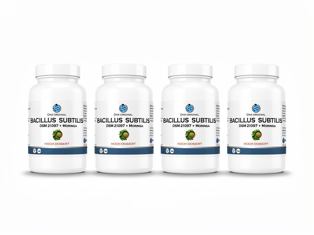 1 Jahr Bacillus subtilis DSM 21097 "hoch dosiert" (Moringa Plus)